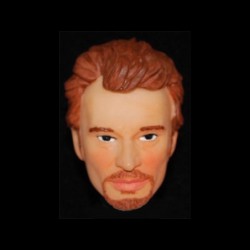 Johnny Hallyday (tête) pour collectionneur
