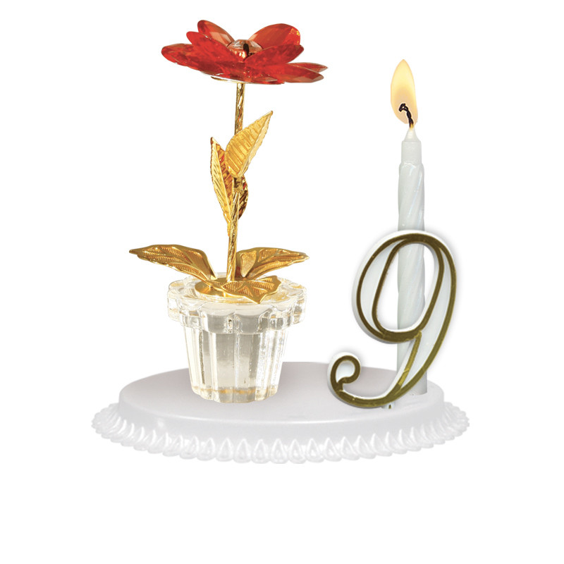 Porte-bougies "Adultes" : Pot de fleur