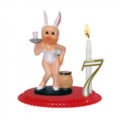 Porte-bougies "Adultes" : Cochonne Playboy